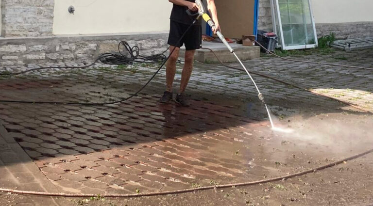 Kiviparketi pesu ja kivipindade põhjalik puhastus